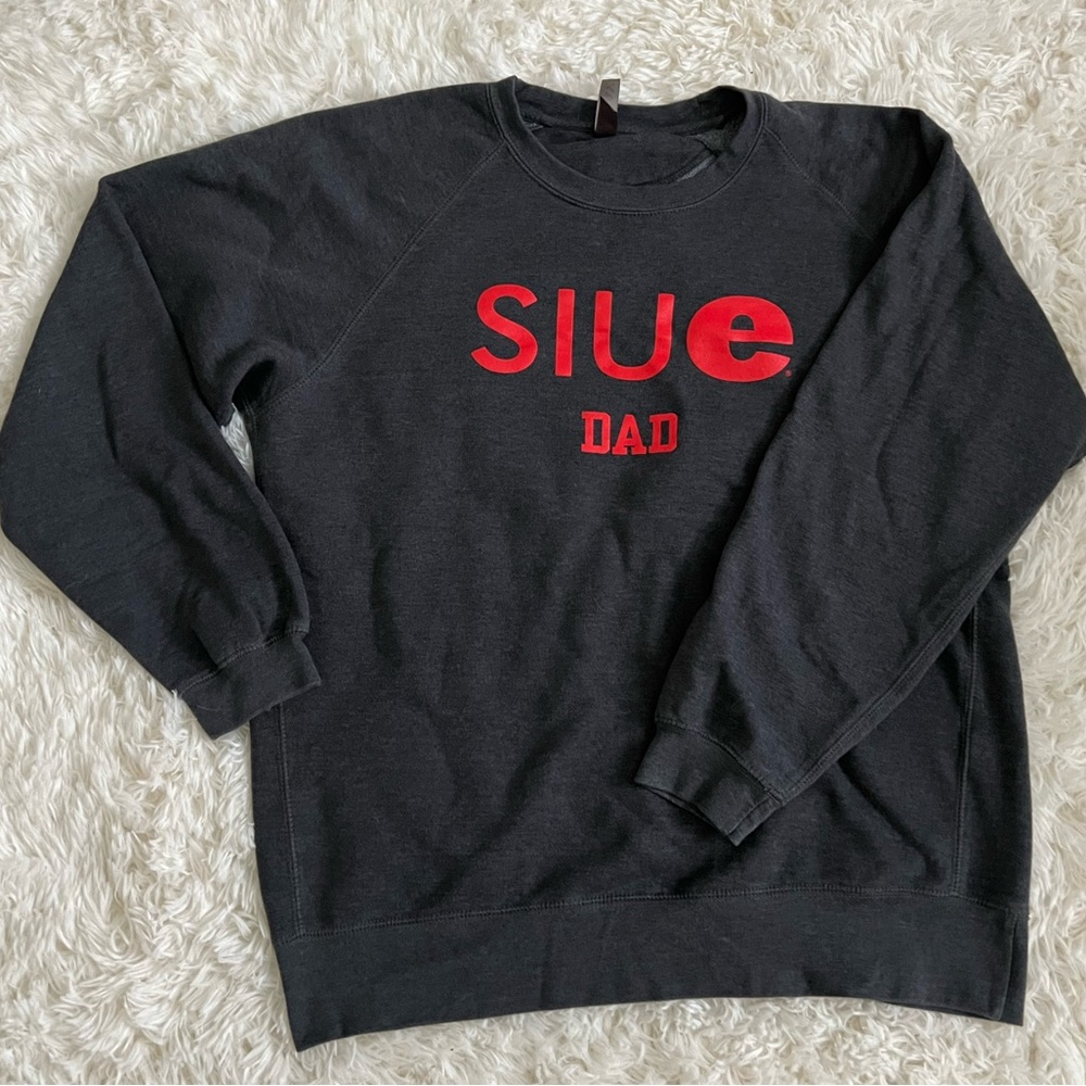 SIUE Cougars Men’s Crew Neck XL, “SIUE Dad”